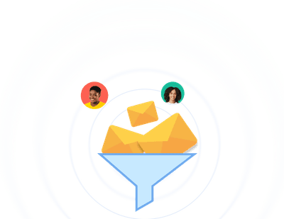 Segmentation funnel illustration