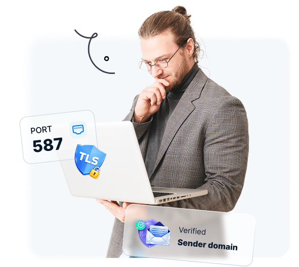 Simple secure SMTP setup