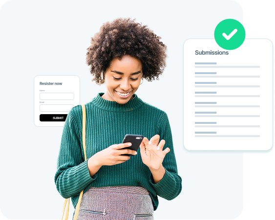 Form submissions captured in Mailercloud