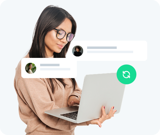 Convert site visitors into subscribers